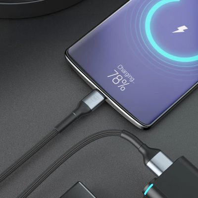 5. 3mk Hyper Cable N-SERIES USB-A / MicroUSB 1m 5V/2.4A 12W / black