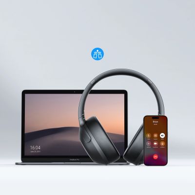 19. Joyroom J-Head Series JR-JH2 Wireless Headphones with ANC Bluetooth - Black