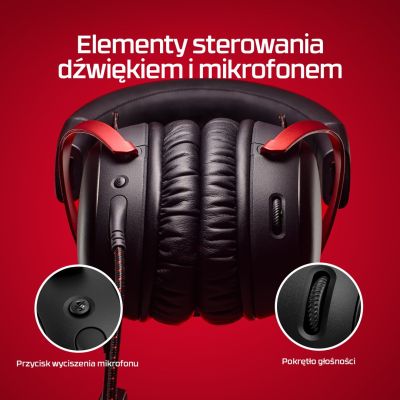 43. HyperX Cloud III BLK/RED GAMING HEADSET