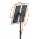 7. Durable 479823 Sign Holder and Display Stand A4 Aluminum, Plastic, Steel Silver
