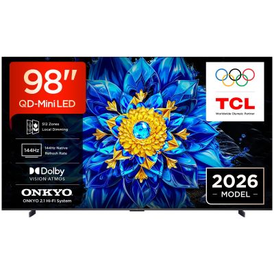 9. 98" TCL 98P8L TV