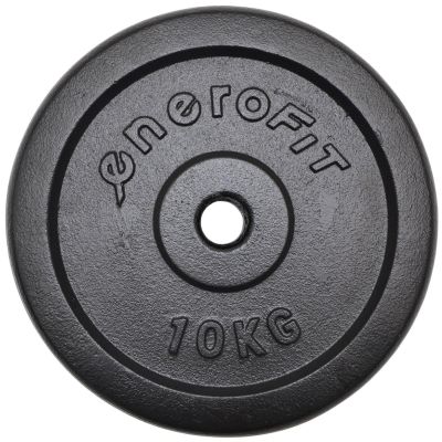 12. BLACK CAST IRON WEIGHT 10KG ENERO FIT Ø26.5 1 pc.