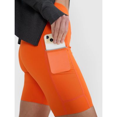 6. Women's quick-drying cycling leggings 4F 4FWSS25TFSTF027-70S