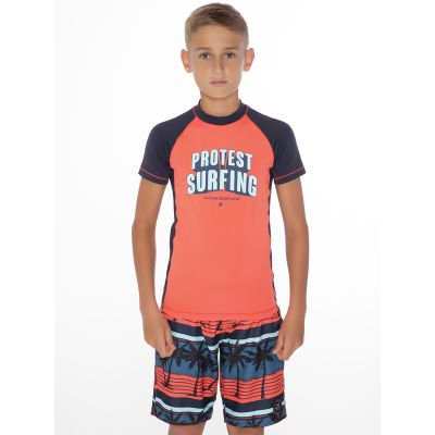 7. Boys’ Protest PRTFREZZ JR short-sleeve rash guard