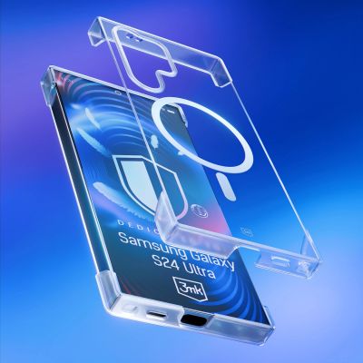 15. 3mk Just20g MagCase for Samsung Galaxy S24 Ultra - transparent