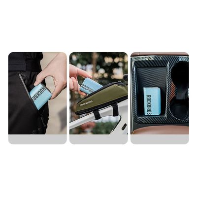 5. Rockbros 42520006001 Electric Pump Compressor with Digital Display for Balls / Balloons - Blue