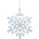 7. SNOWFLAKE HANGING DECORATION 12x12 CM PATTERN 4