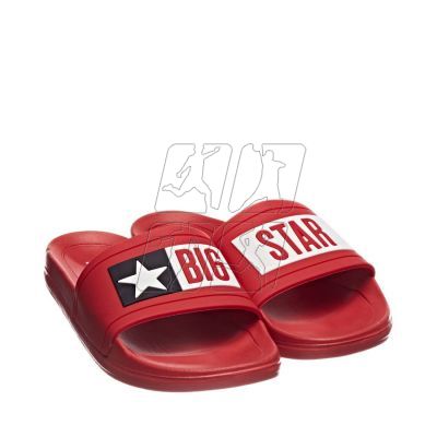 8. Rubber beach slippers Big Star W DD274A267 red