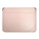Guess Saffiano Triangle Logo case for a 16" laptop - pink