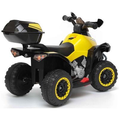 11. QUAD CAR WITH MICRON BATTERY YELLOW 1032764