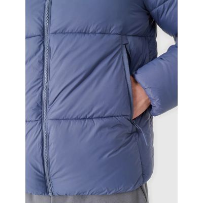 6. Men's winter down jacket with synthetic filling 4F 4FWAW24TDJAM480-32S
