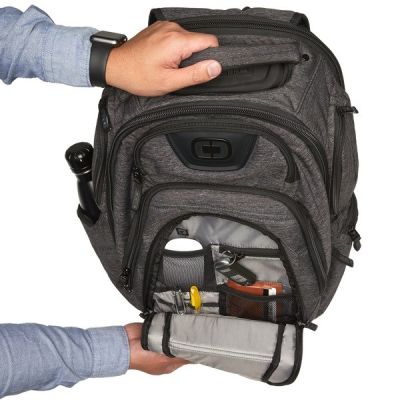 27. OGIO RENEGADE RSS BACKPACK GRAPHITE P/N: 111071_317