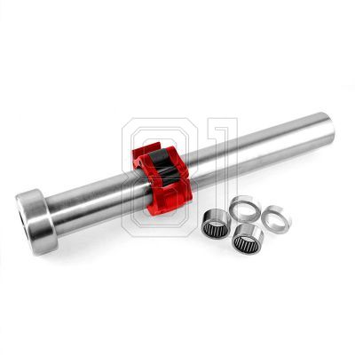 34. Olympic bar 120cm with clamps lock jaw blac GOL160