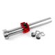 34. Olympic bar 120cm with clamps lock jaw blac GOL160