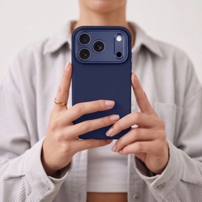 8. Tech-Protect Uniq MagSafe CC case for iPhone 18 Pro / 17 Pro - navy blue