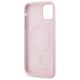 7. Karl Lagerfeld Silicone Karl&Choupette MagSafe iPhone 11 Case - Pink
