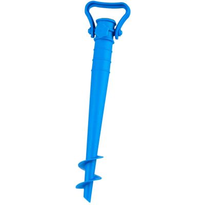 4. UMBRELLA MOUNTING BASE PLASTIC SCREW-IN BLUE