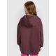 2. Oversized sweatshirt with hood, unzipped, for girls, 4F 4FJRAW25TSWSF2429-51S