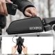 5. Rockbros TL004 ROAD TO SKY 0.7L Waterproof Frame Bike Bag - Black
