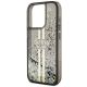 6. Guess Liquid Glitter Gold Stripes case for iPhone 15 Pro - black
