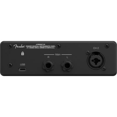 4. Fender Quantum LT 2 - USB-C audio interface
