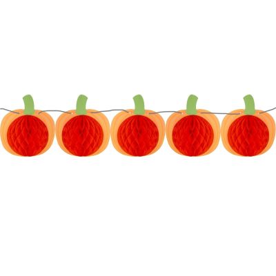 7. HALLOWEEN PUMPKIN DECORATIVE GARLAND