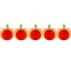 7. HALLOWEEN PUMPKIN DECORATIVE GARLAND