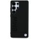 3. BMW Leather Big Wordmark Case for Samsung Galaxy S25 Ultra - Black