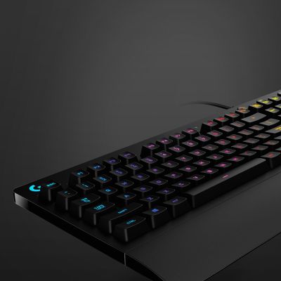26. Logitech 920-008093 Keyboard (Mechanical; USB 2.0; (US); Black)