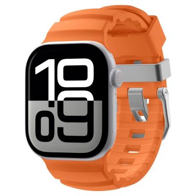 11. Spigen WBS2 Strap for Apple Watch 44 / 45 / 46 / 49 mm - Orange