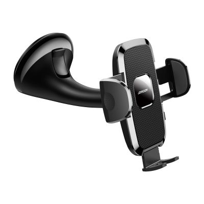 4. Joyroom JR-ZS259 mechanical car holder universal for phone on cockpit / window - black