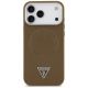 3. Guess Triangle Logo MagSafe case for iPhone 17 Pro - brown