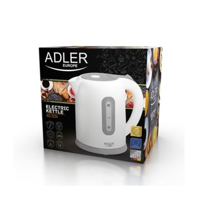 4. Adler AD 1234 electric kettle (2200W 1.7l; white)