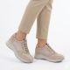 5. Women's sports shoes classic beige M.Daszyński MR24129
