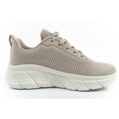 4. Skechers Bobs B Flex women's sneakers, fashionable beige