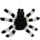 2. DECORATIVE FIGURE SPIDER HALLOWEEN WHITE