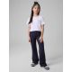4. Girls' sweatpants with flared legs 4F 4FJRSS26TTIGF327-31S