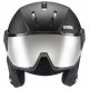 2. Uvex Instinct visor 20 black men's/women's snowboard helmet (56/6/260/20)