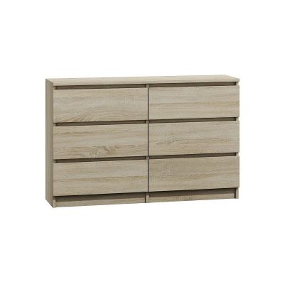 2. M6 MALWA CHEST OF DRAWERS 120CM SONOMA