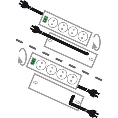 4. Brennenstuhl Primera-Tec 3500W surge protector, 7 sockets, 2.0m, Germany