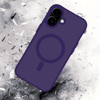 25. 3mk Smoke MagCase for iPhone 17 - purple-translucent