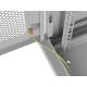 14. WALL-HUNG RACK CABINET 19" 4U 600X450 GRAY PERFORATED DOOR LANBERG (FLAT PACK)