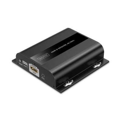 4. HDMI 4K/60Hz receiver, cat.6 extender over IP 120m/200m