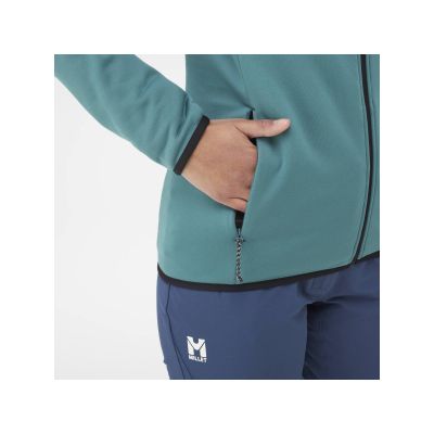 4. MILLET W Seneca Fleece Hoodie Jacket Green