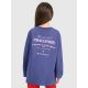 2. Oversized longsleeve with print for girls 4F 4FJRAW25TLONF589-33S