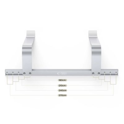 6. Tech-Protect ULS100 universal stand for laptops up to 16" - silver