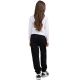 3. Girls' trousers 4F CAS F1189 deep black 4FJWMM00TTROF1189 20S