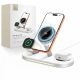 Tech-Protect A51 MagSafe 3-in-1 25W QI2.2 Wireless Charger - White