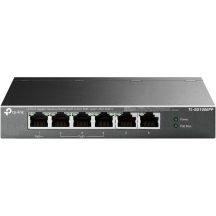 Switch TP-Link TL-SG1006PP Gigabit Desktop Switch, 6 ports, including 3 PoE+ ports and 1 PoE++ port
