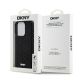 8. DKNY 3D Rubber Repeat Pattern case for iPhone 15 Pro - black